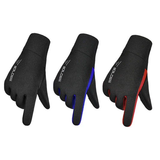 HBG 1234 winter gloves autumn touch screen anti slip running warm gloves