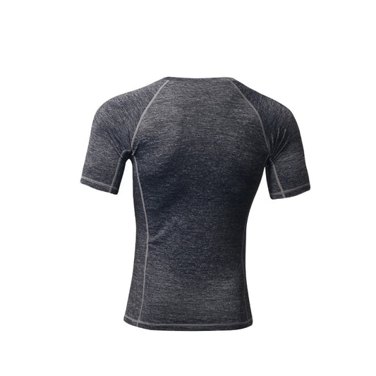 HBG 1306 Fast Drying Shirts Men Sport Shorts Sleeve Workout  breathable T Shirt Outdoor Jogging T-shirt Gym Tops