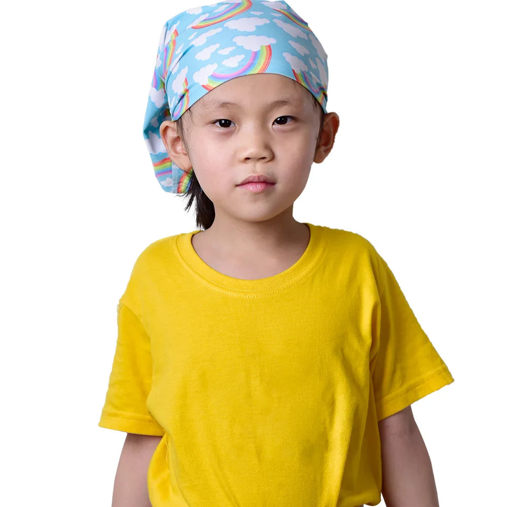 HBG 1365 Wholesale Children's Seamless breathable Scarf Windproof and dust-proof Face Cover for Sports Cycling Cover Neck