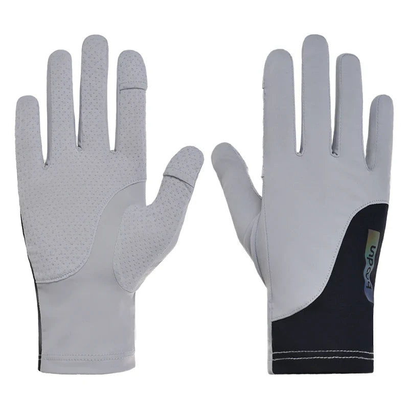 HBG 2041 Summer Women Touch Screen Breathable UV Sun Against Sunscreen Non Slip Cycling Driving Gloves