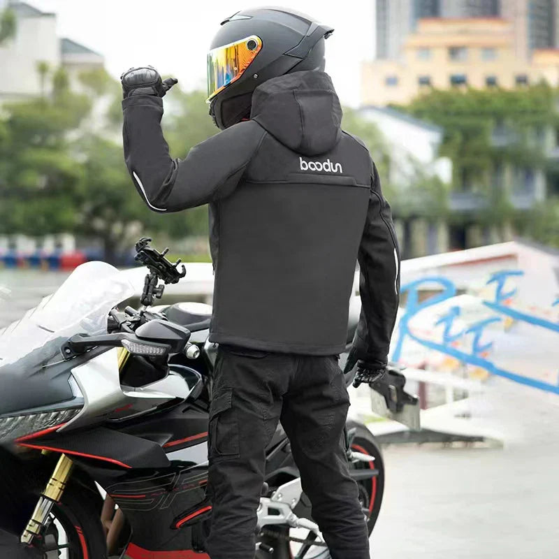 HBG 1960 Racing Windproof Motor Jersey custom Riding Motorcycle Clothes Men Waterproof Motorbike Jacket OEM ODM