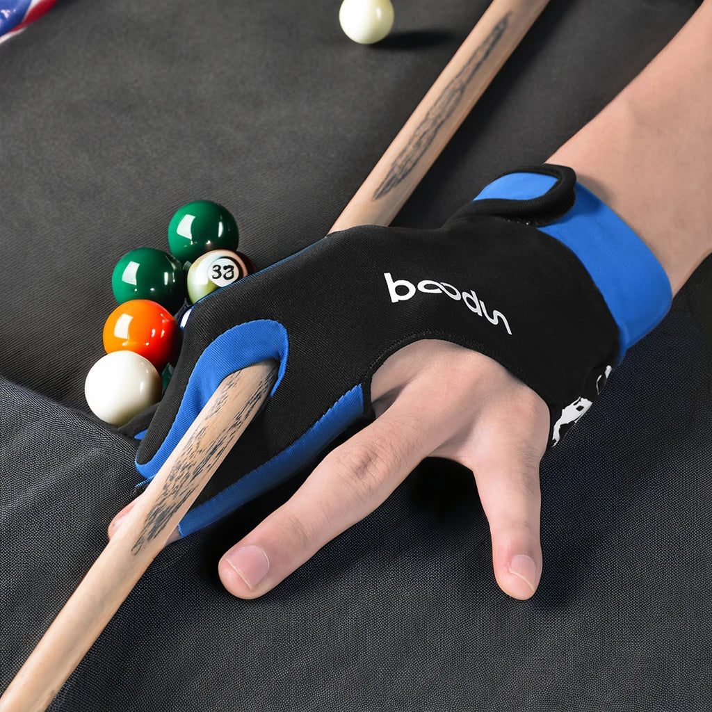 HBG 0912 High Quality manufacturer Snooker & Billiard Gloves Multi color selection anti slip snooker gloves