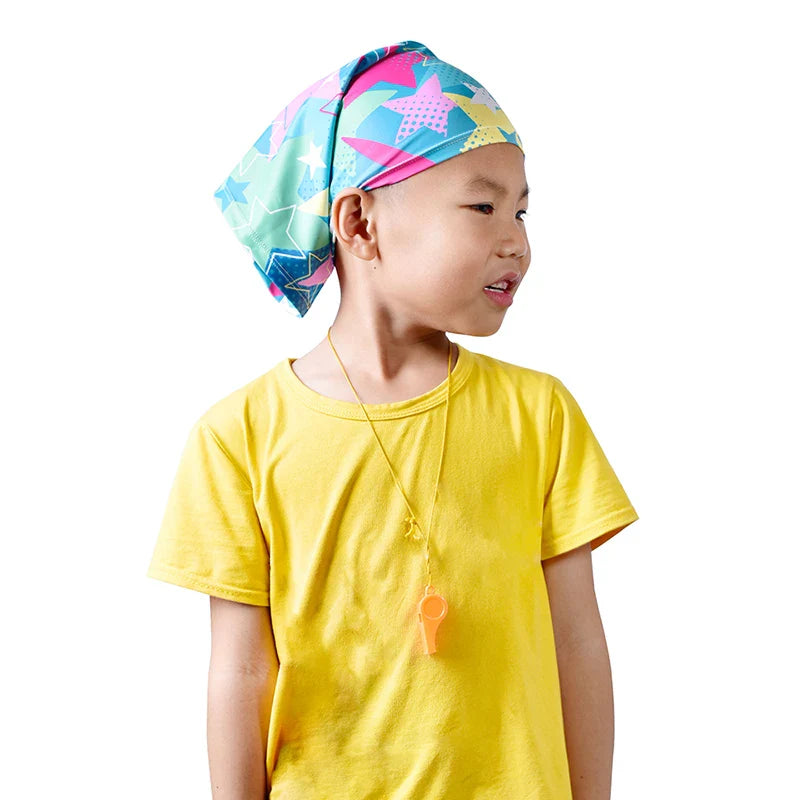 HBG 1365 Wholesale Children's Seamless breathable Scarf Windproof and dust-proof Face Cover for Sports Cycling Cover Neck