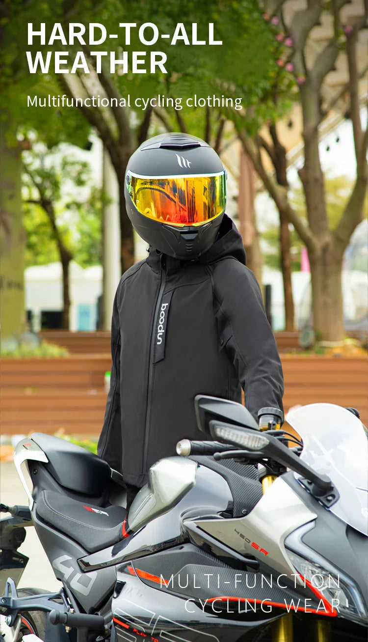 HBG 1960 hot sale Windproof Racing Motor Jersey Waterproof Motorcycle Clothes Men Motorbike Jacket